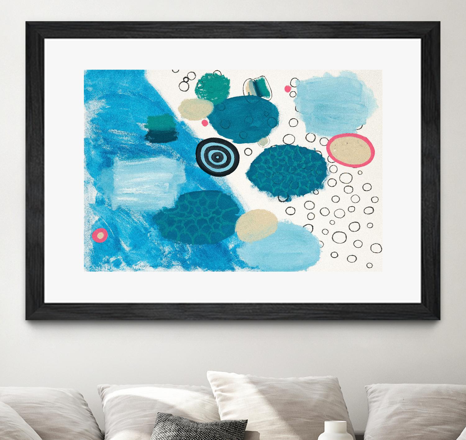 Aftermath by Maggie Kleinpeter on GIANT ART - multicolor abstracts; contemporary