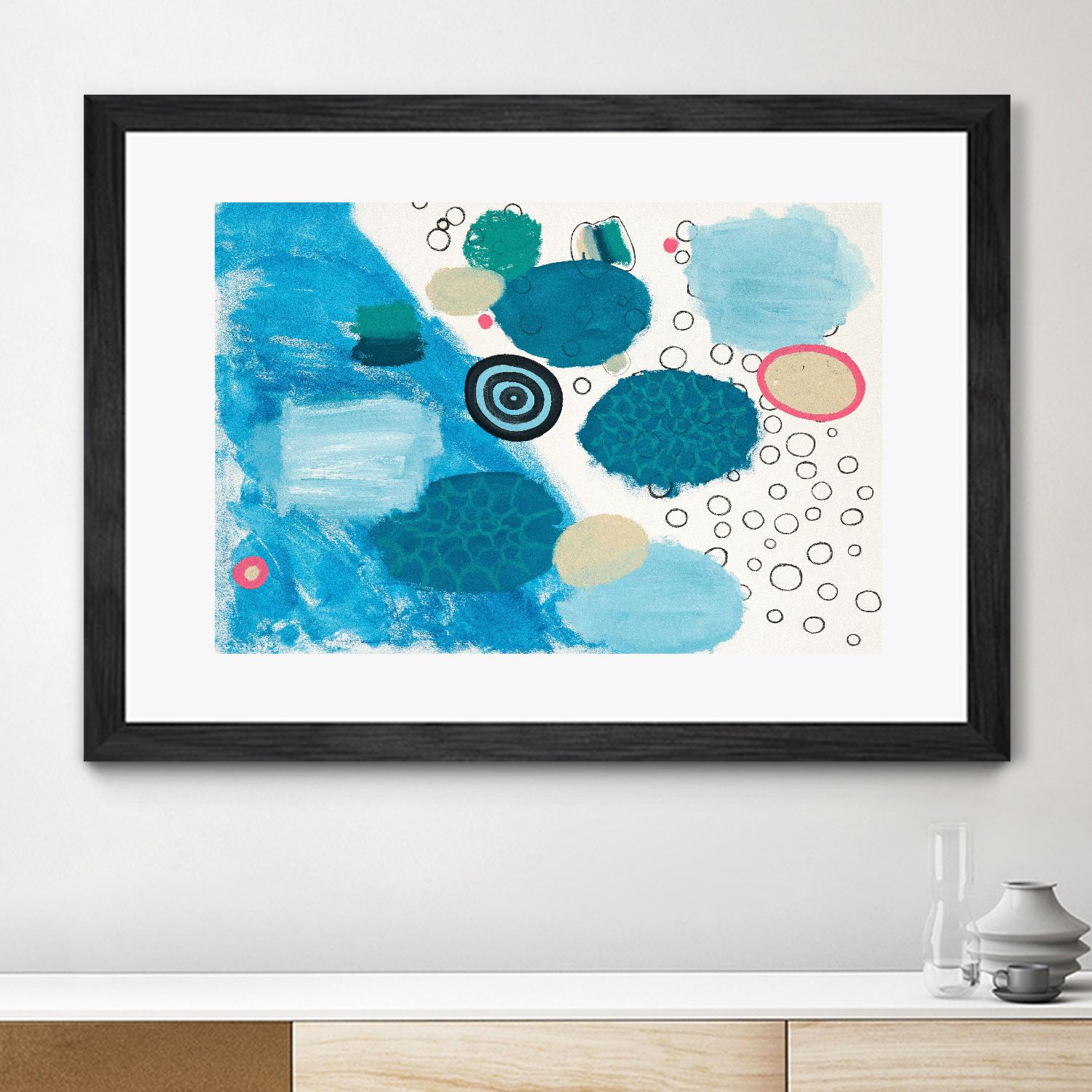 Aftermath by Maggie Kleinpeter on GIANT ART - multicolor abstracts; contemporary