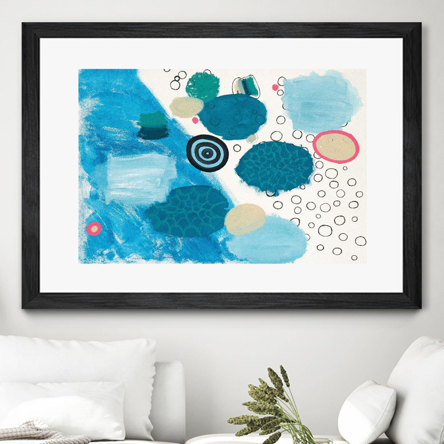 Aftermath by Maggie Kleinpeter on GIANT ART - multicolor abstracts; contemporary