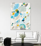 Blue Lightening by Maggie Kleinpeter on GIANT ART - multicolor abstracts; contemporary