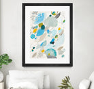 Blue Lightening by Maggie Kleinpeter on GIANT ART - multicolor abstracts; contemporary