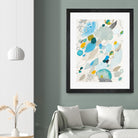 Blue Lightening by Maggie Kleinpeter on GIANT ART - multicolor abstracts; contemporary