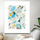 Blue Lightening by Maggie Kleinpeter on GIANT ART - multicolor abstracts; contemporary