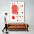 Funny Bunny Makes An Appearance by Maggie Kleinpeter on GIANT ART - multicolor abstracts; contemporary