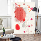 Funny Bunny Makes An Appearance by Maggie Kleinpeter on GIANT ART - multicolor abstracts; contemporary