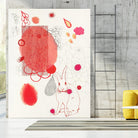 Funny Bunny Makes An Appearance by Maggie Kleinpeter on GIANT ART - multicolor abstracts; contemporary