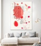 Funny Bunny Makes An Appearance by Maggie Kleinpeter on GIANT ART - multicolor abstracts; contemporary