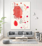 Funny Bunny Makes An Appearance by Maggie Kleinpeter on GIANT ART - multicolor abstracts; contemporary