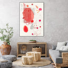 Funny Bunny Makes An Appearance by Maggie Kleinpeter on GIANT ART - multicolor abstracts; contemporary