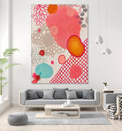 Pink Dragon Bubblegum by Maggie Kleinpeter on GIANT ART - multicolor abstracts; contemporary