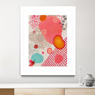 Pink Dragon Bubblegum by Maggie Kleinpeter on GIANT ART - multicolor abstracts; contemporary