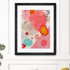 Pink Dragon Bubblegum by Maggie Kleinpeter on GIANT ART - multicolor abstracts; contemporary