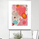 Pink Dragon Bubblegum by Maggie Kleinpeter on GIANT ART - multicolor abstracts; contemporary