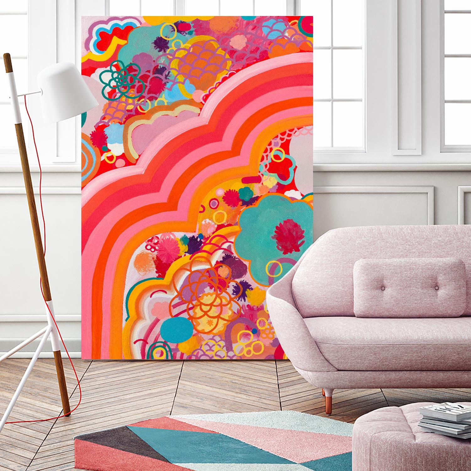 Sugar Crash by Maggie Kleinpeter on GIANT ART - multicolor abstracts; contemporary