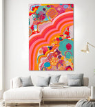 Sugar Crash by Maggie Kleinpeter on GIANT ART - multicolor abstracts; contemporary