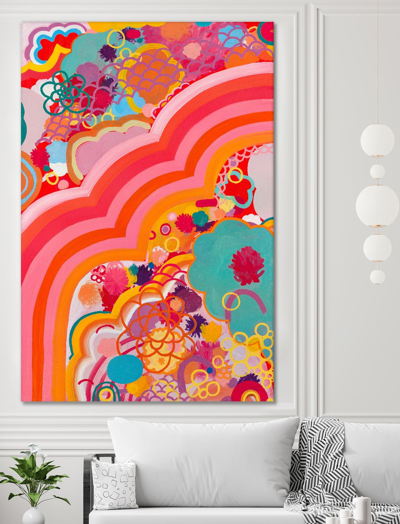 Sugar Crash by Maggie Kleinpeter on GIANT ART - multicolor abstracts; contemporary