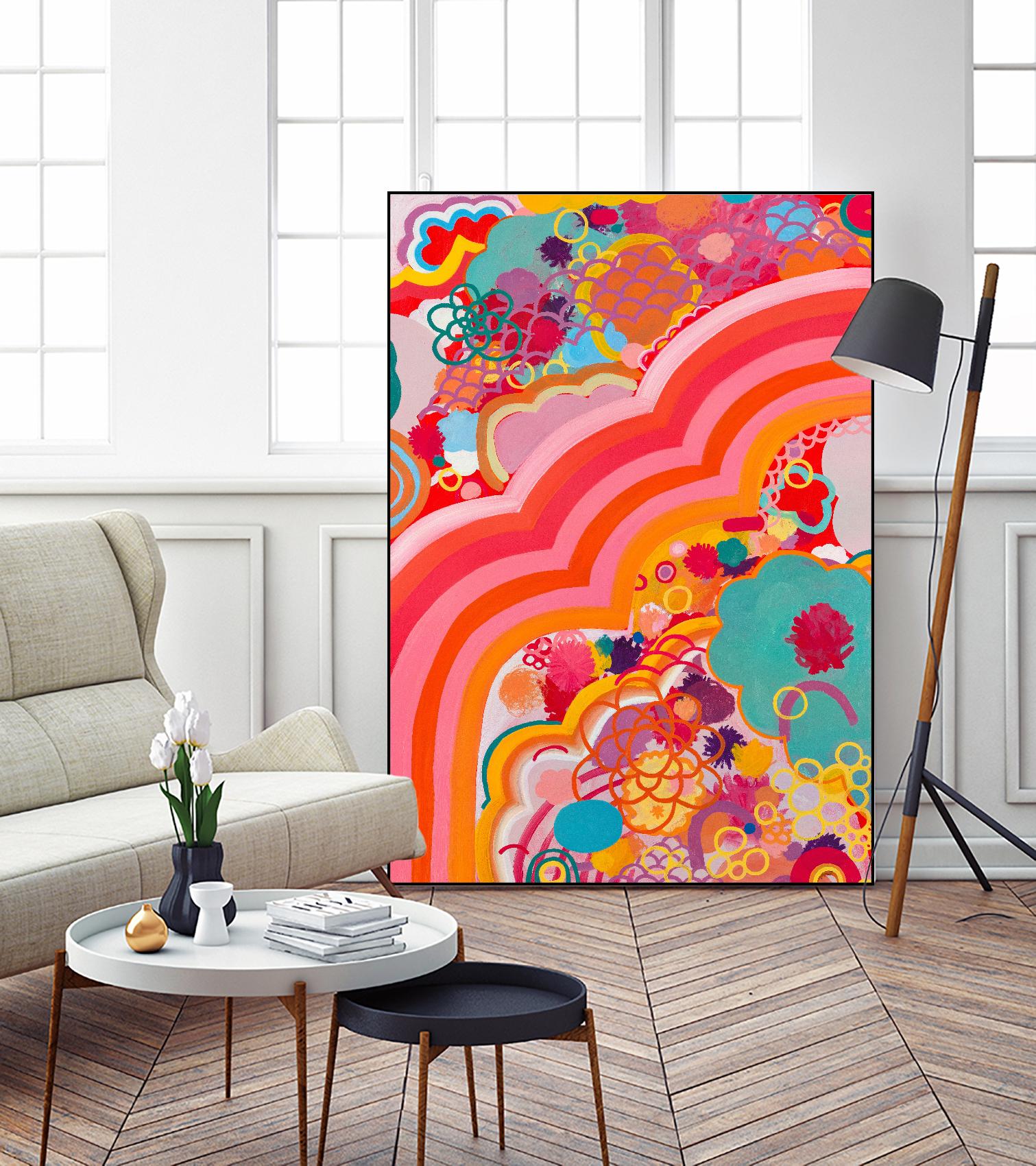 Sugar Crash by Maggie Kleinpeter on GIANT ART - multicolor abstracts; contemporary