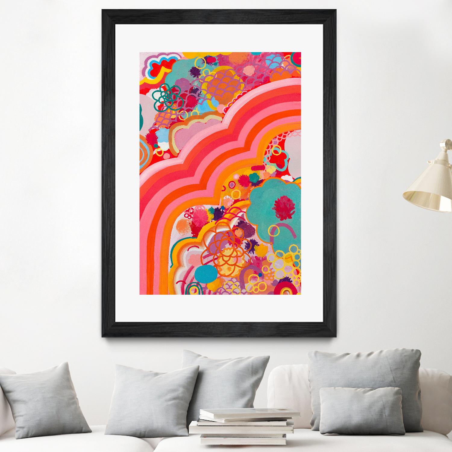 Sugar Crash by Maggie Kleinpeter on GIANT ART - multicolor abstracts; contemporary