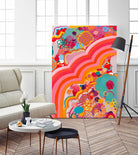 Sugar Crash by Maggie Kleinpeter on GIANT ART - multicolor abstracts; contemporary