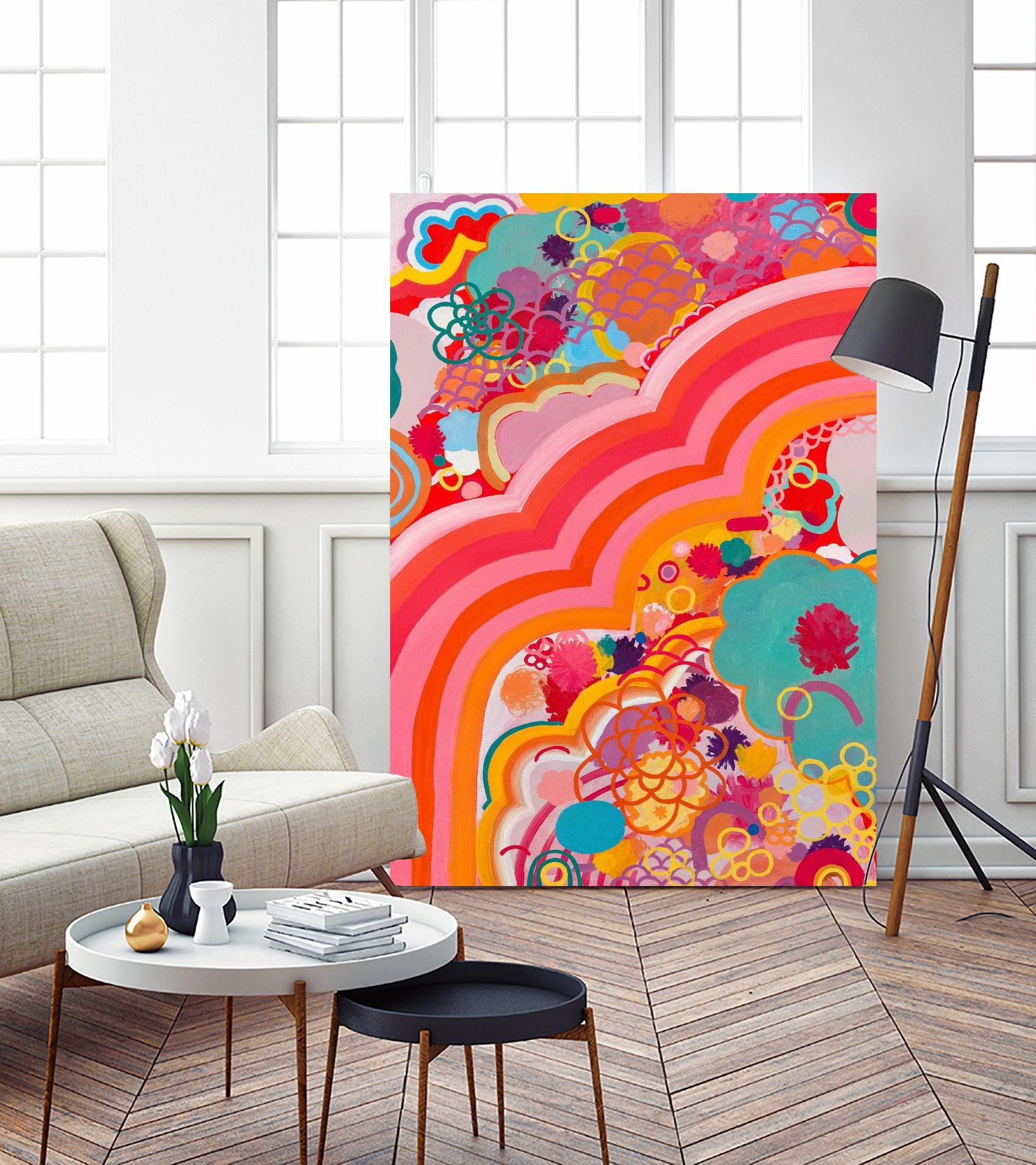 Sugar Crash by Maggie Kleinpeter on GIANT ART - multicolor abstracts; contemporary