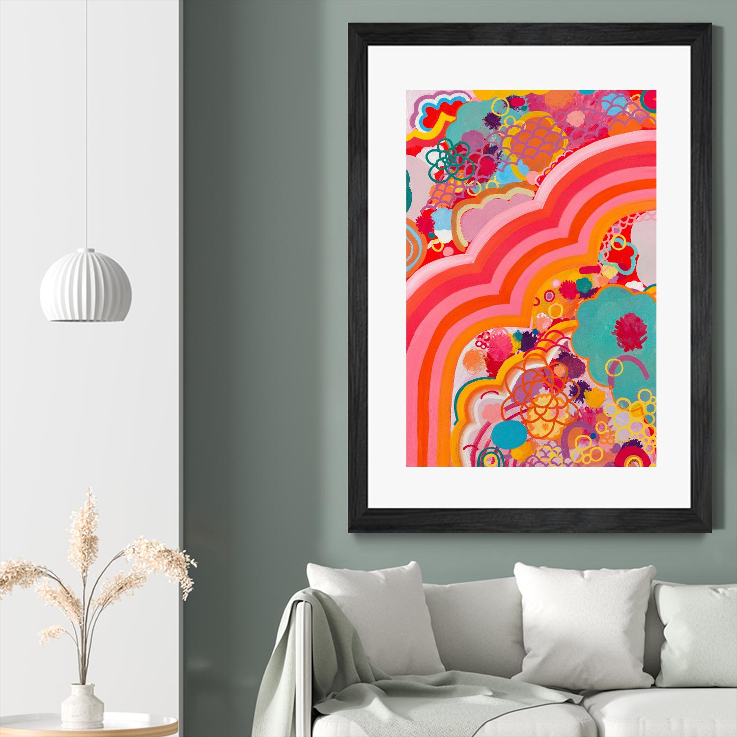 Sugar Crash by Maggie Kleinpeter on GIANT ART - multicolor abstracts; contemporary