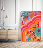 Sugar Crash by Maggie Kleinpeter on GIANT ART - multicolor abstracts; contemporary