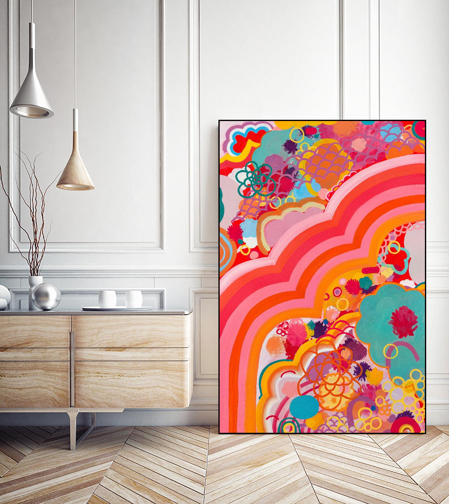 Sugar Crash by Maggie Kleinpeter on GIANT ART - multicolor abstracts; contemporary