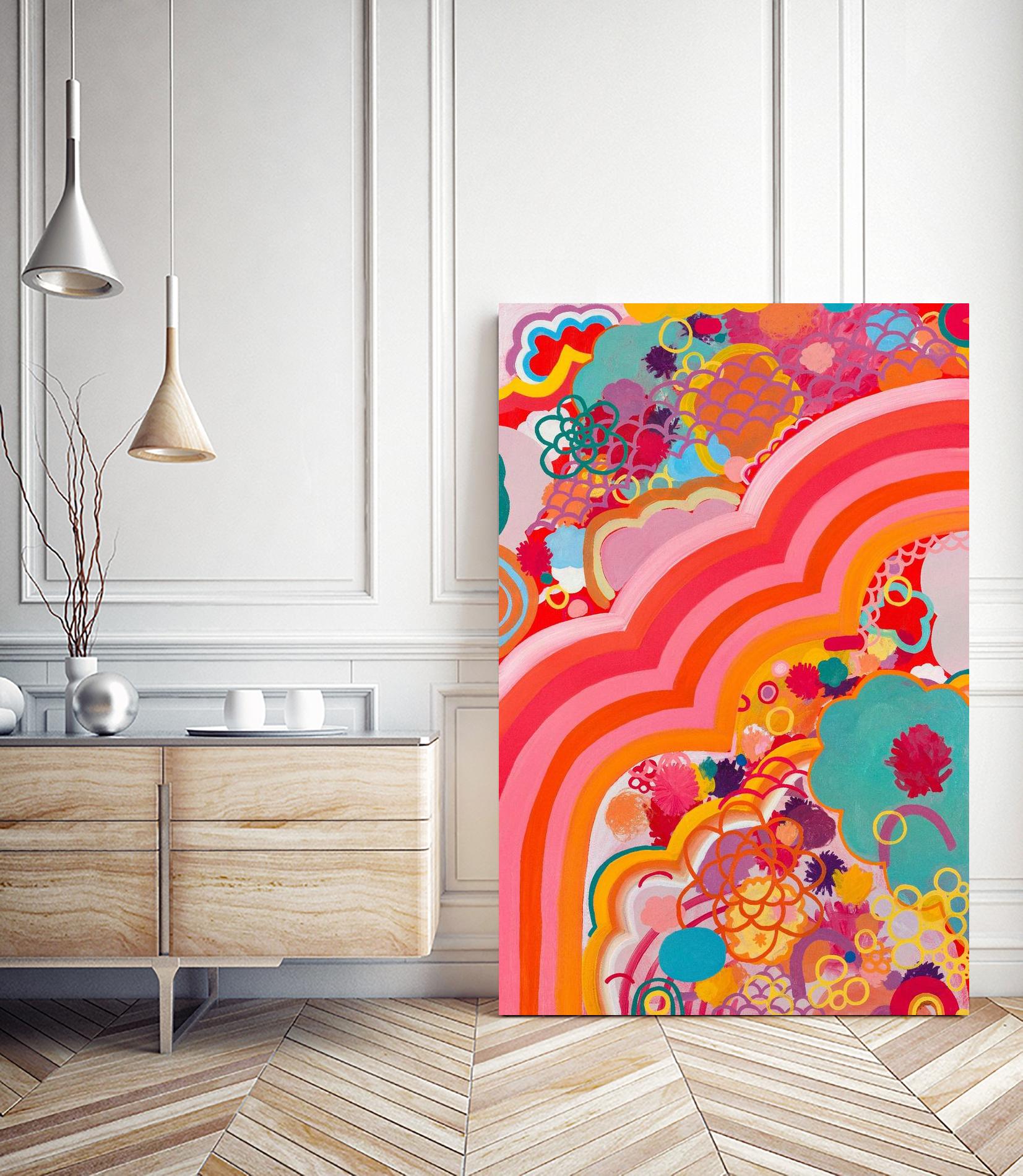 Sugar Crash by Maggie Kleinpeter on GIANT ART - multicolor abstracts; contemporary