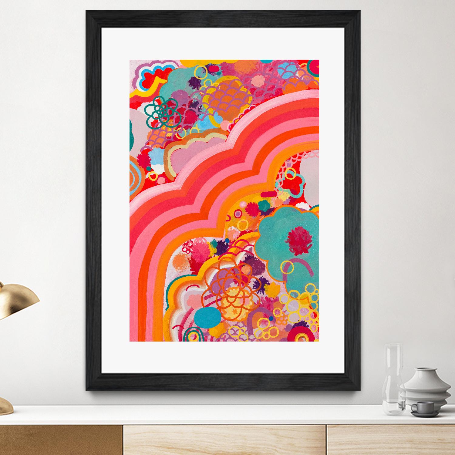 Sugar Crash by Maggie Kleinpeter on GIANT ART - multicolor abstracts; contemporary