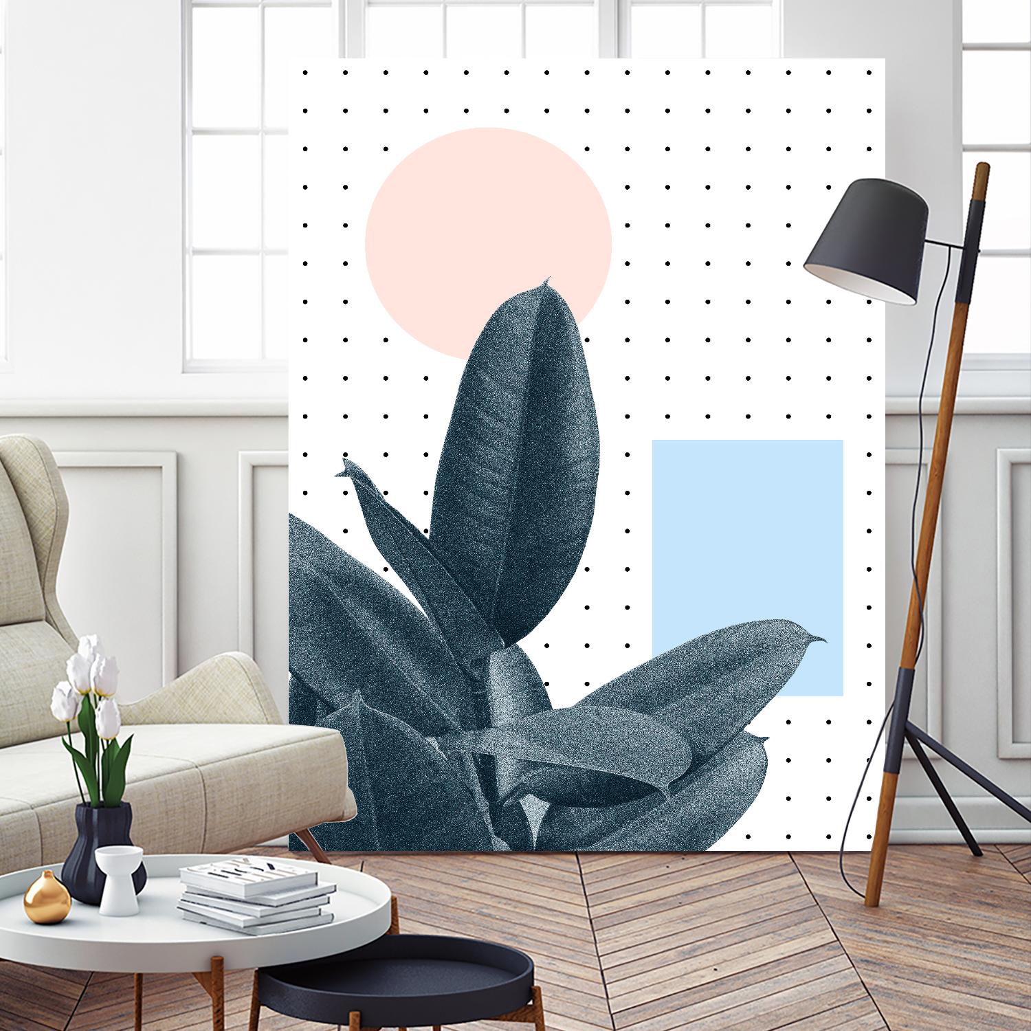 Won’t Waste Another Day by Hanna Kastl-Lungberg on GIANT ART - multicolor floral/still life; contemporary