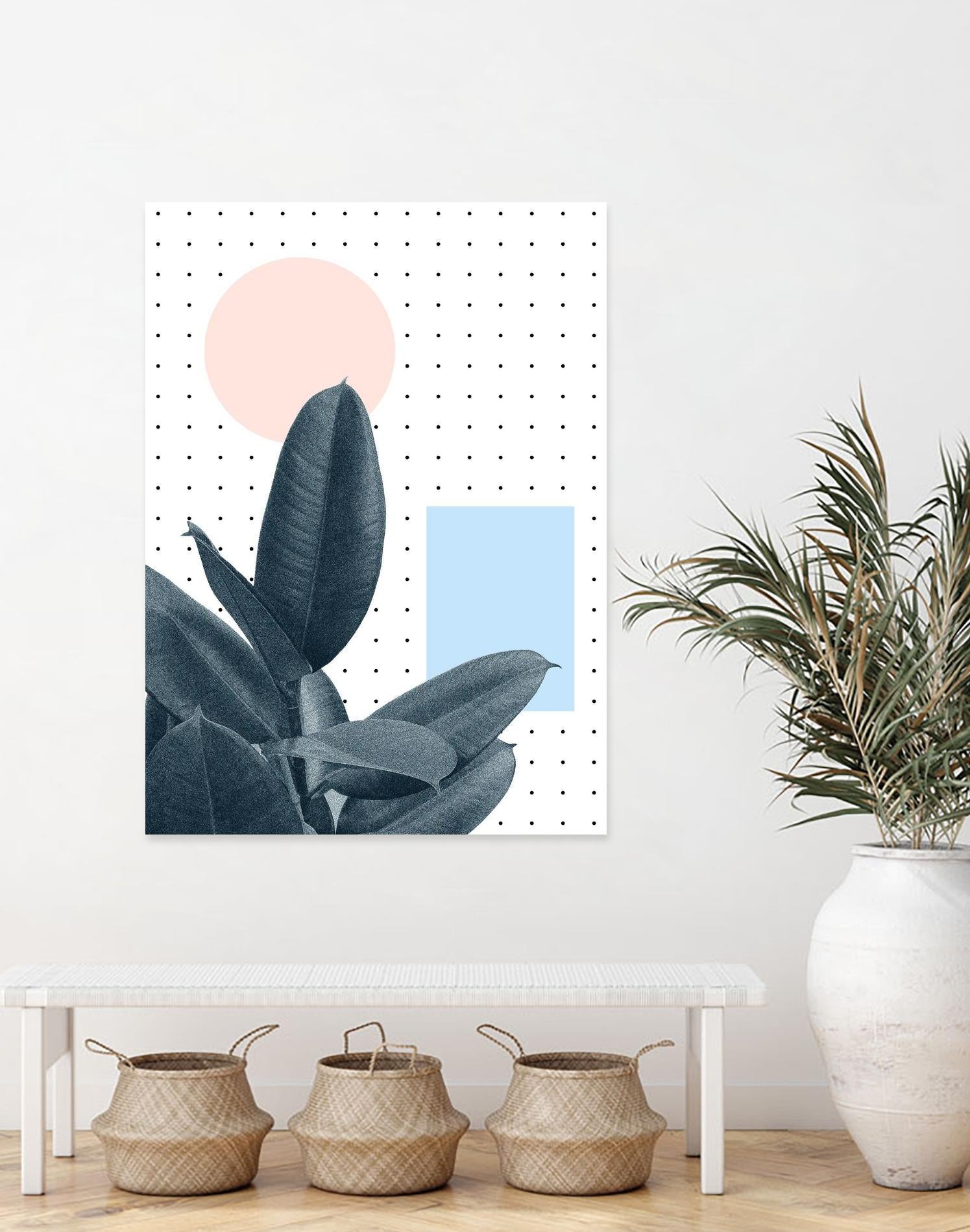 Won’t Waste Another Day by Hanna Kastl-Lungberg on GIANT ART - multicolor floral/still life; contemporary