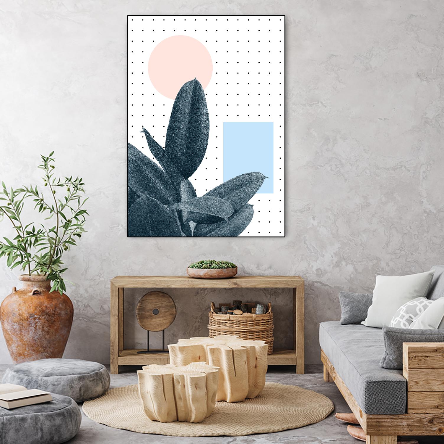 Won’t Waste Another Day by Hanna Kastl-Lungberg on GIANT ART - multicolor floral/still life; contemporary