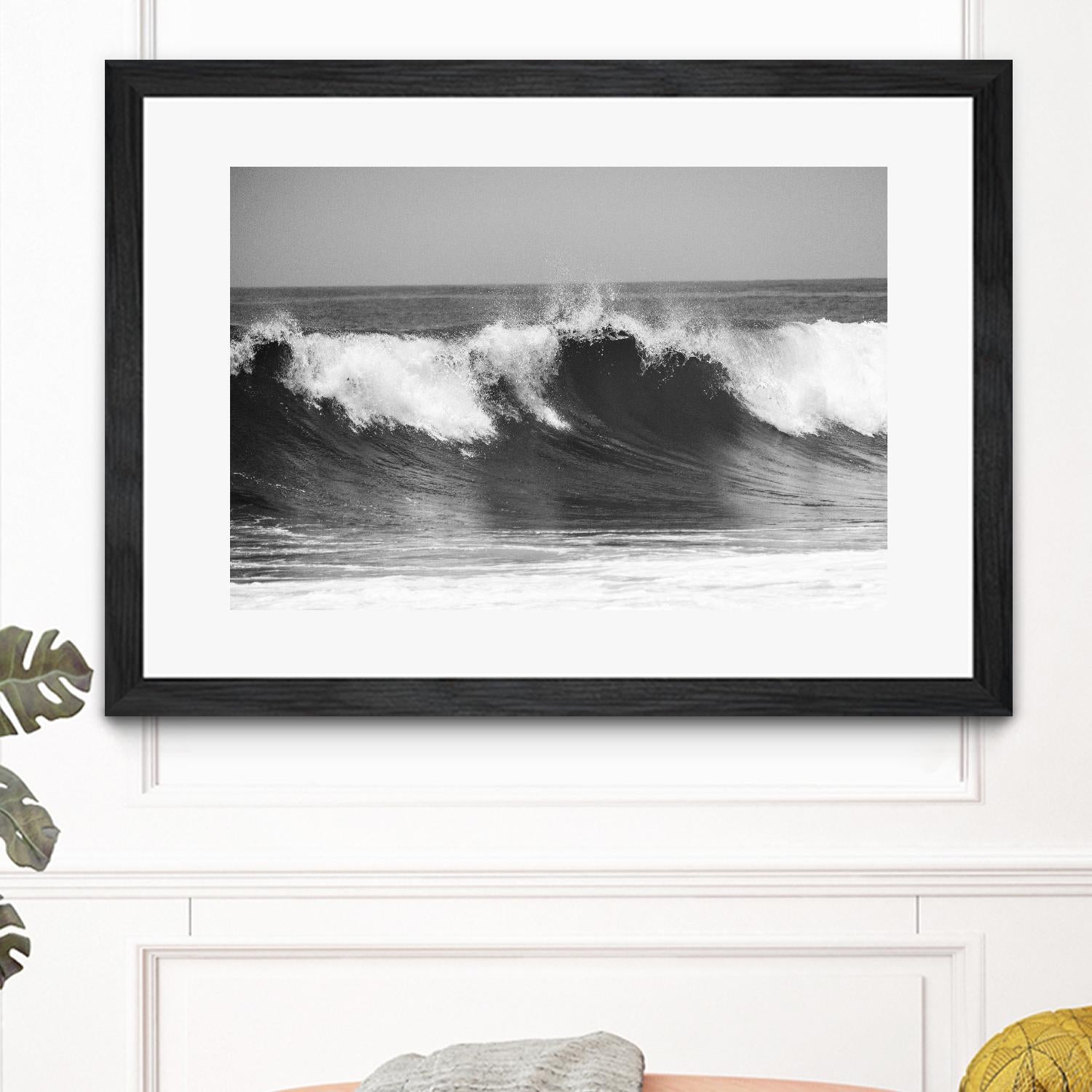 Wave BW by Vladimir Kostka on GIANT ART - multicolor photography; coastal; landscapes