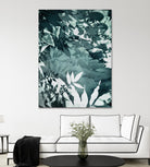 Abstract Leaves by Iris Lehnhardt on GIANT ART - multicolor contemporary