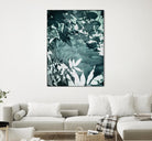 Abstract Leaves by Iris Lehnhardt on GIANT ART - multicolor contemporary