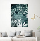 Abstract Leaves by Iris Lehnhardt on GIANT ART - multicolor contemporary