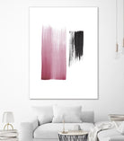 Black & Blush by Iris Lehnhardt on GIANT ART - multicolor contemporary; abstracts