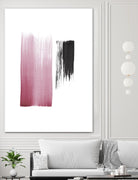Black & Blush by Iris Lehnhardt on GIANT ART - multicolor contemporary; abstracts
