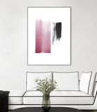 Black & Blush by Iris Lehnhardt on GIANT ART - multicolor contemporary; abstracts