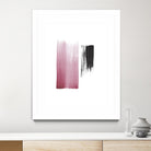 Black & Blush by Iris Lehnhardt on GIANT ART - multicolor contemporary; abstracts