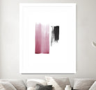 Black & Blush by Iris Lehnhardt on GIANT ART - multicolor contemporary; abstracts