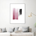 Black & Blush by Iris Lehnhardt on GIANT ART - multicolor contemporary; abstracts