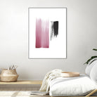 Black & Blush by Iris Lehnhardt on GIANT ART - multicolor contemporary; abstracts
