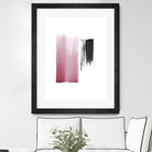 Black & Blush by Iris Lehnhardt on GIANT ART - multicolor contemporary; abstracts