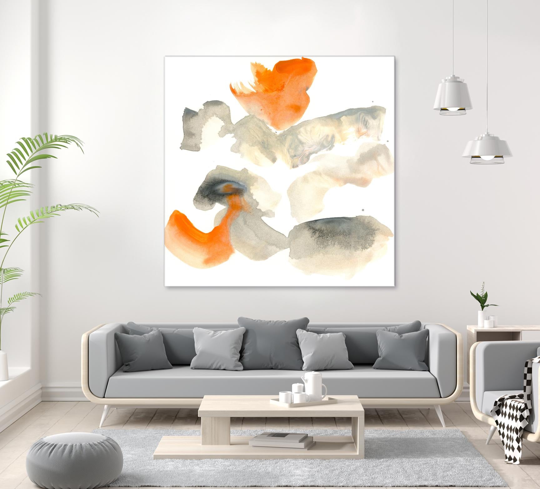 Hang Loose I by Iris Lehnhardt on GIANT ART - multicolor contemporary; abstracts