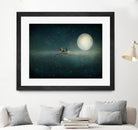 Moonlight by Maja Lindberg on GIANT ART - multicolor urban/pop surrealism; children