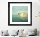 On the Sea by Maja Lindberg on GIANT ART - multicolor urban/pop surrealism; children