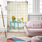 Bath Time by Maja Lindberg on GIANT ART - multicolor urban/pop surrealism; children