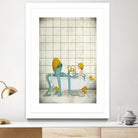 Bath Time by Maja Lindberg on GIANT ART - multicolor urban/pop surrealism; children