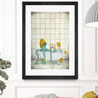 Bath Time by Maja Lindberg on GIANT ART - multicolor urban/pop surrealism; children